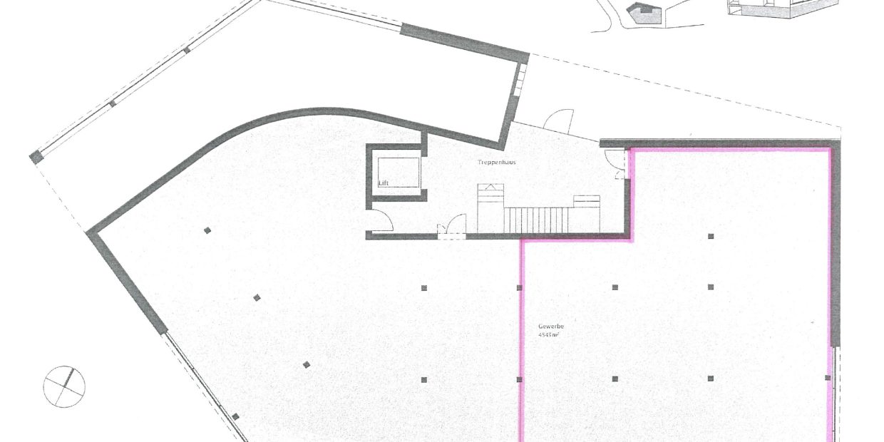 Grundriss Schmerikon Gewerbe